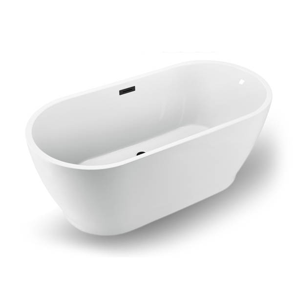 FerdY Bali 59.10'' x 28.00'' Freestanding Soaking Acrylic Bathtub Wayfair